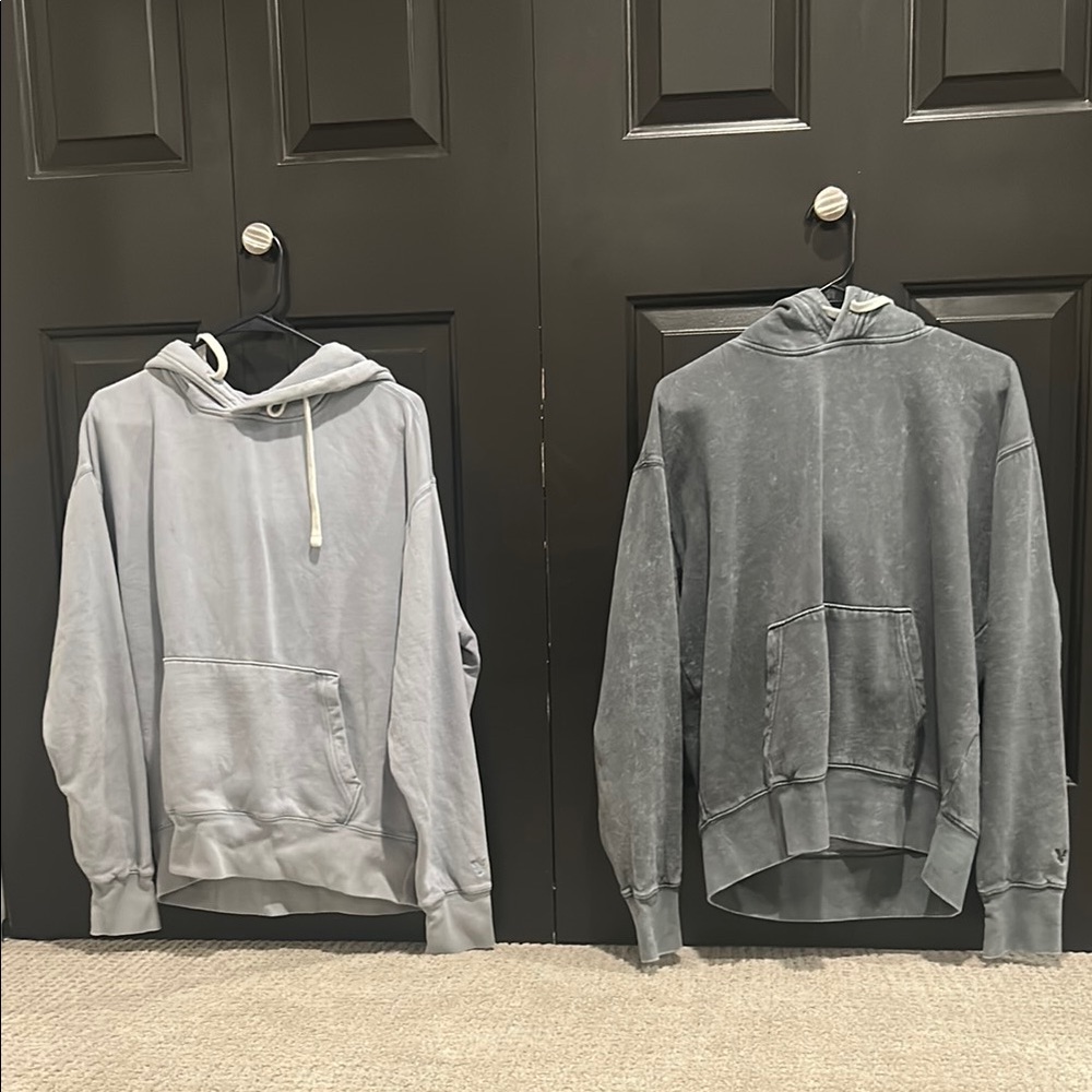 Two American Eagle Men’s Small Hoodies